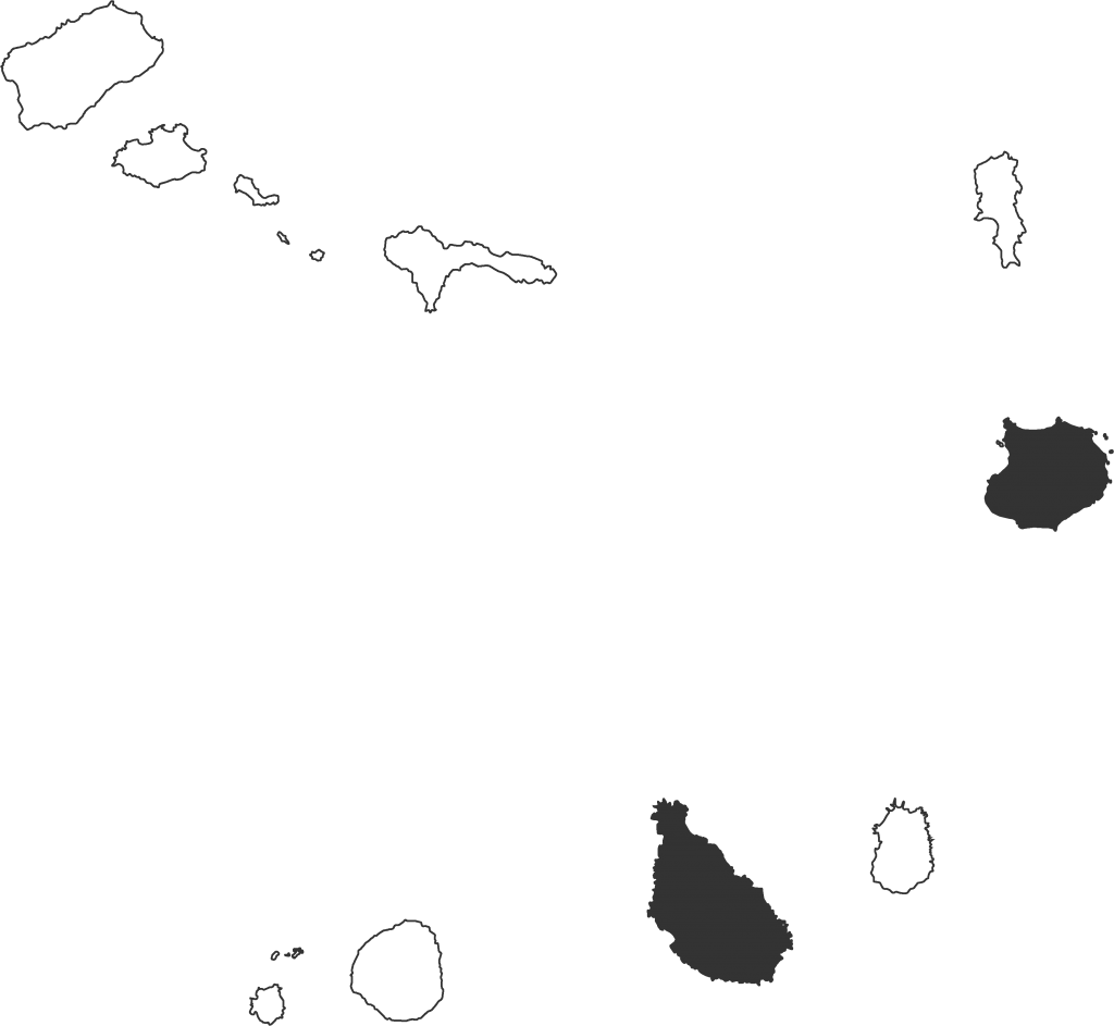 arenes de cap verd mapa