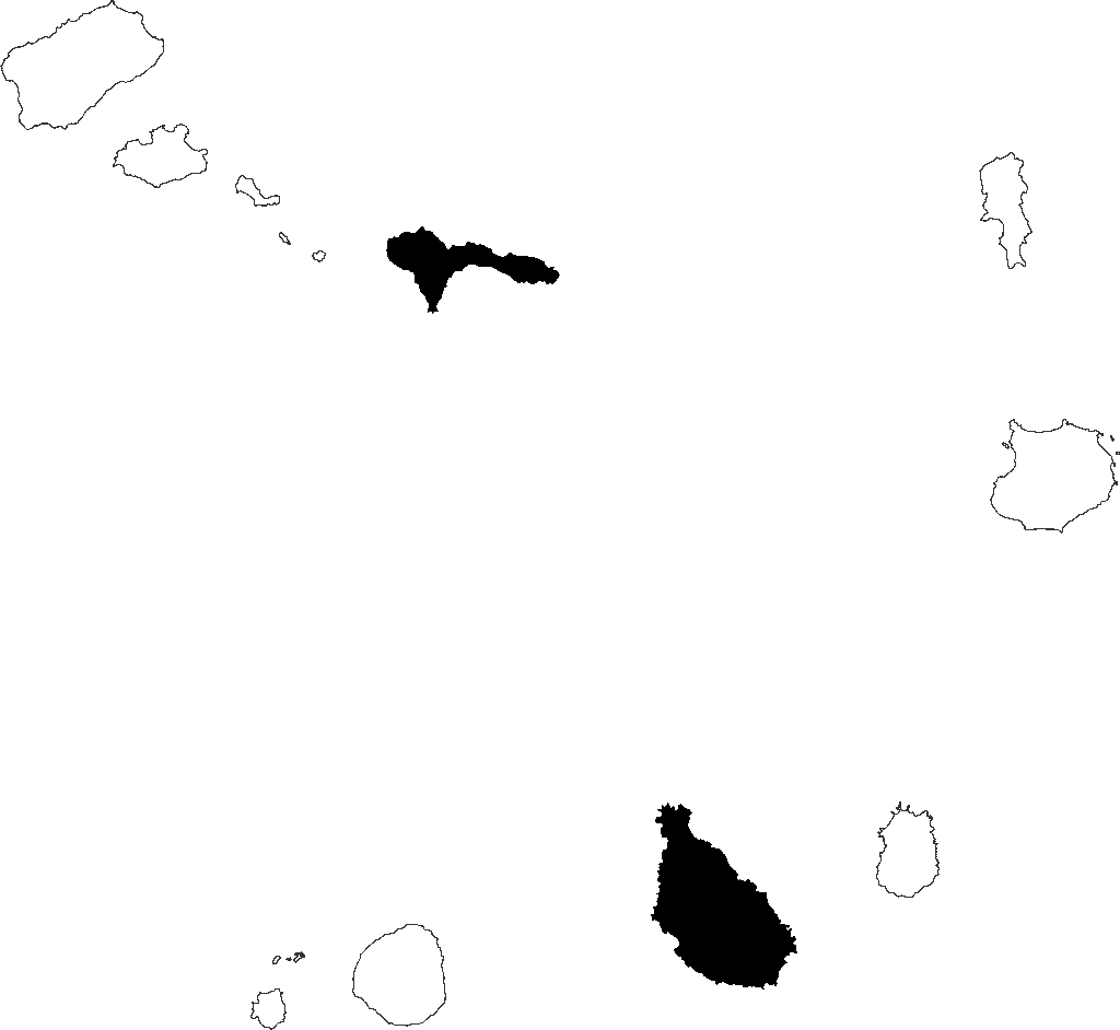 submarinismo en cabo verde mapa